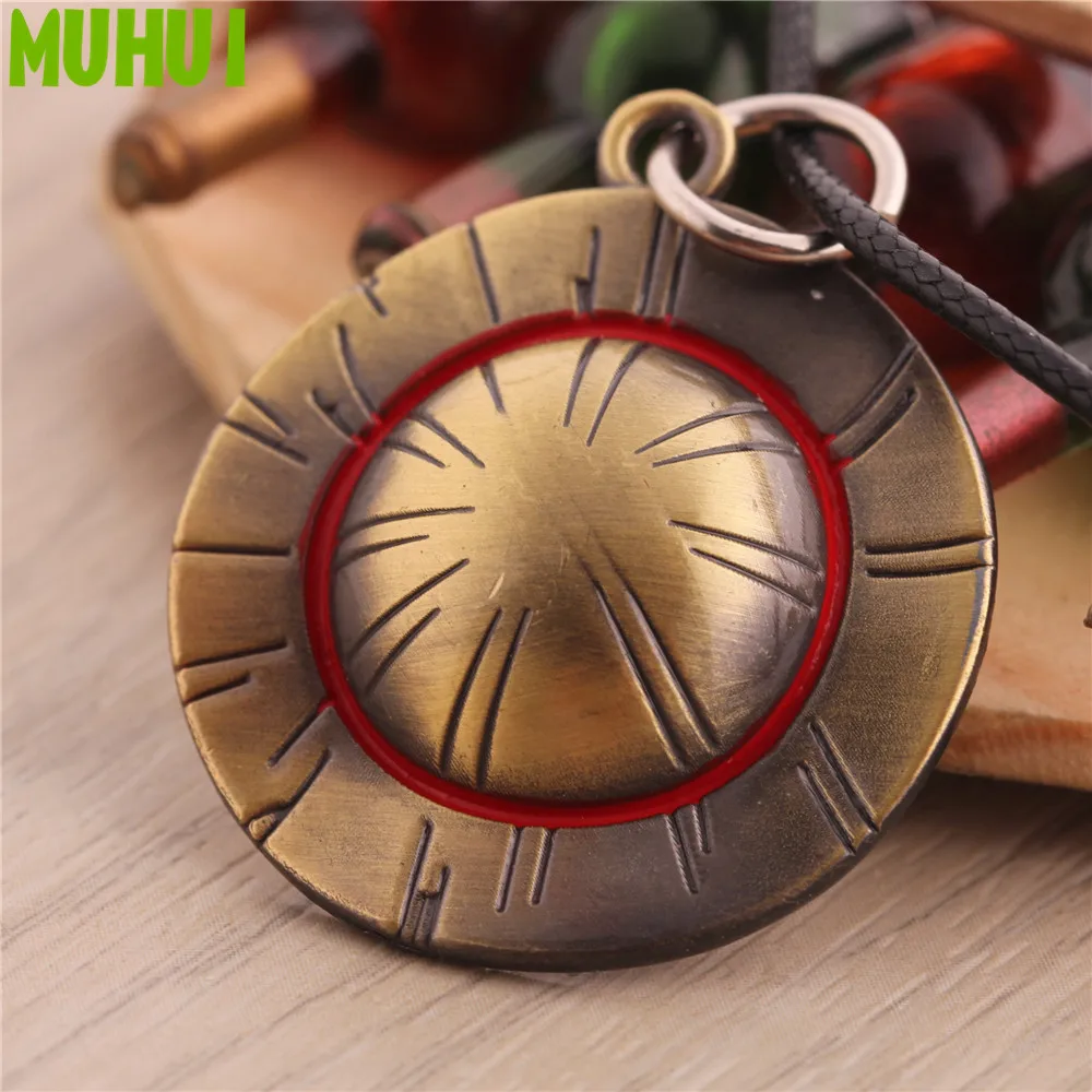 Anime One Piece Pendant Necklace Women The Logo Of Luffy Hat Jewelry Collares