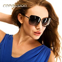 2017 polarized sunglasses women luxury brand driving glasses driver Metal Frame Goggles uv400 Eyewear font b