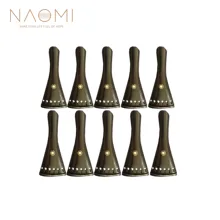 NAOMI 10 шт. скрипка хвостовая часть 6 струн 4/4 скрипка хвостовая часть Ebony глаз Парижа для 4/4 скрипки/электрическая скрипка Новинка