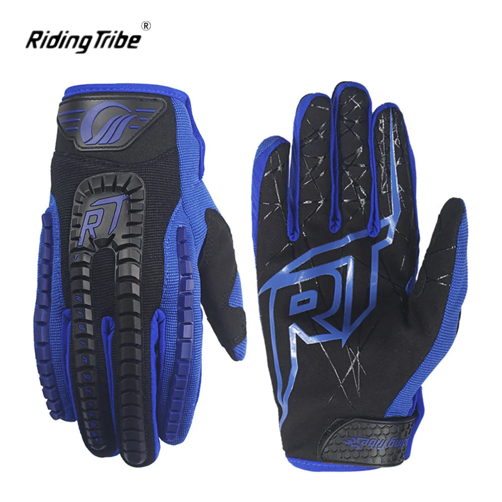 RidingTribe Motorcycle Gloves Touch Screen Gloves Moto Motocross Full
