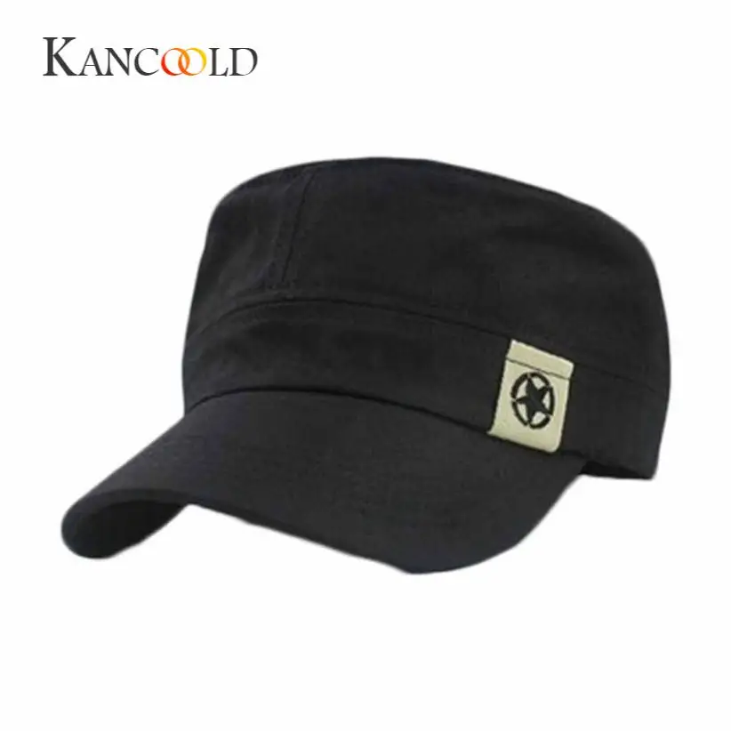 

KANCOOLD bone cap Casual hat Hat Baseball Field Cap popular Stylish and Coo Fashion Unisex Flat Roof Military Hat Cadet PJANO0