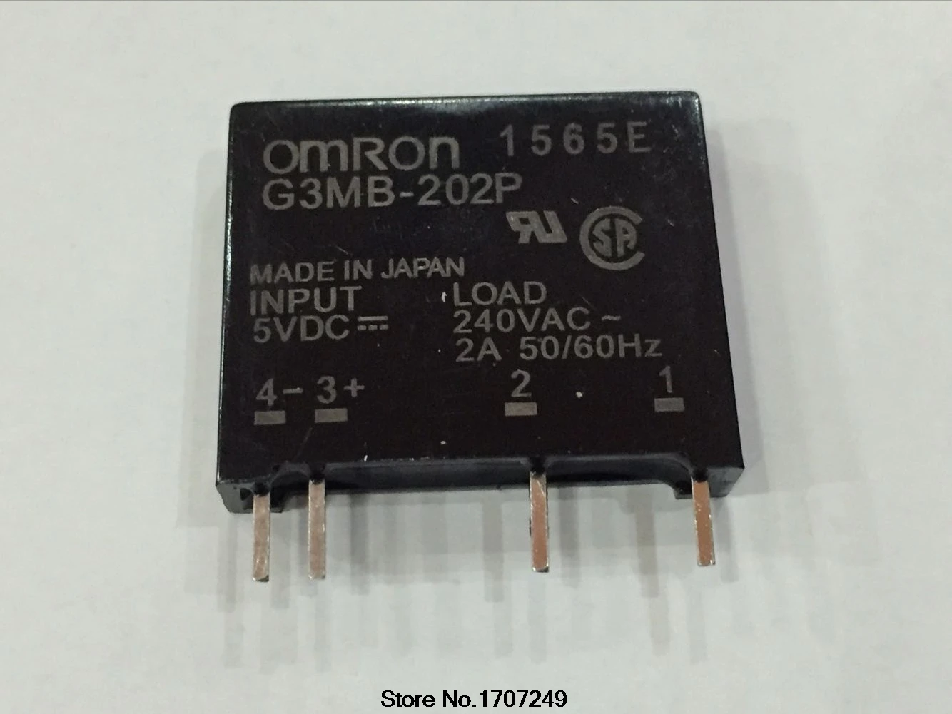 10 шт. твердотельные реле G3MB-202P-5VDC G3MB-202P-5V G3MB-202P DC-AC PCB, SSR в 5VDC, 240V AC 2A