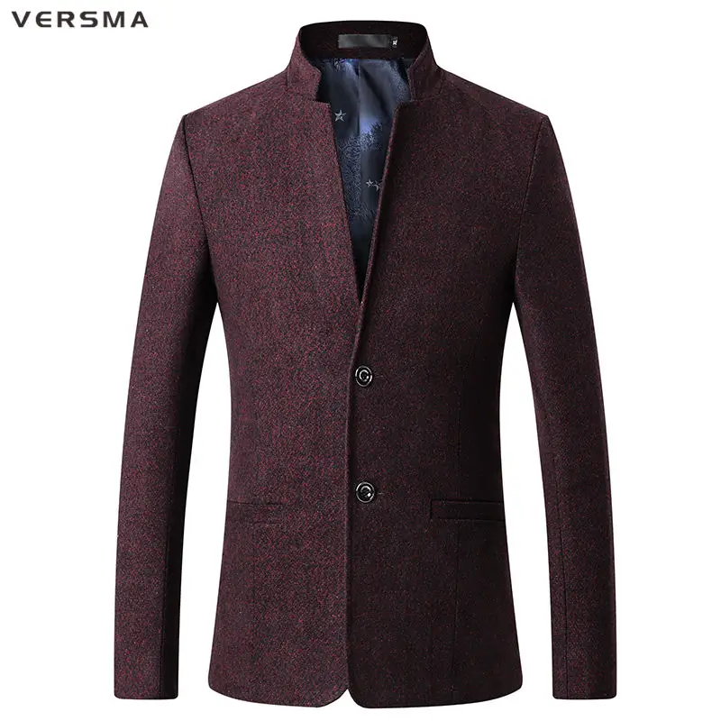 VERSMA Для мужчин Свадебный костюм Блейзер формальный мода Slim Fit платье в деловом стиле Костюмы Пиджаки Марка праздничная одежда Masculino костюмы Для мужчин одежда