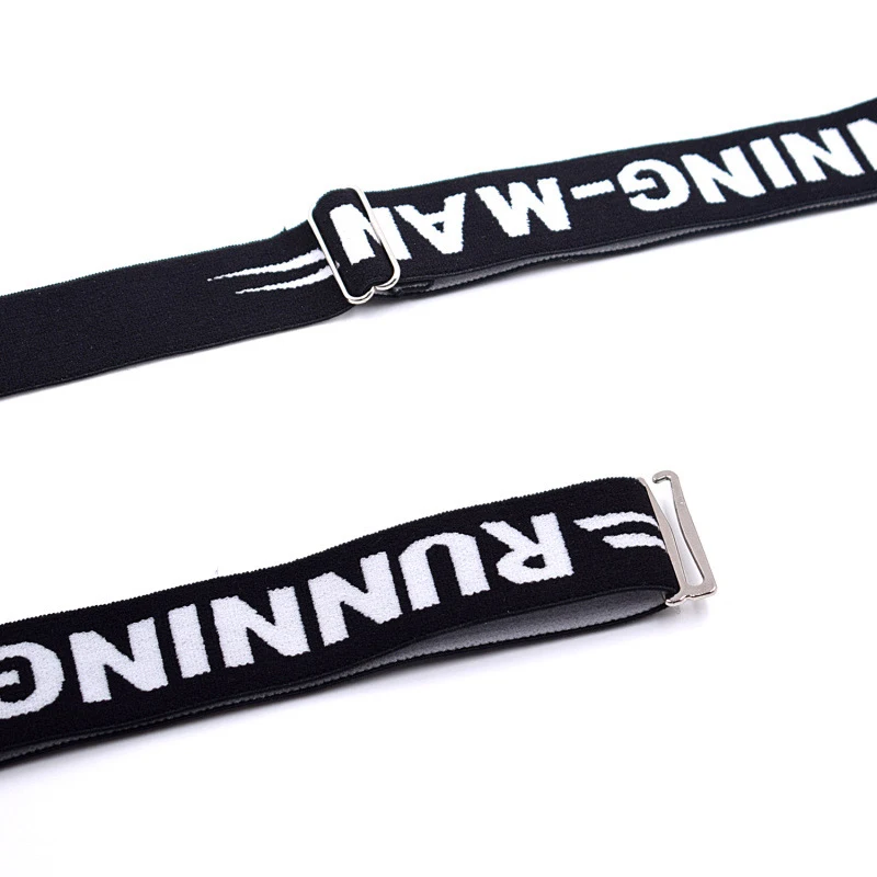 Взрывные Модели нейлоновые жаккардовые черные зажимы для рубашки металлический