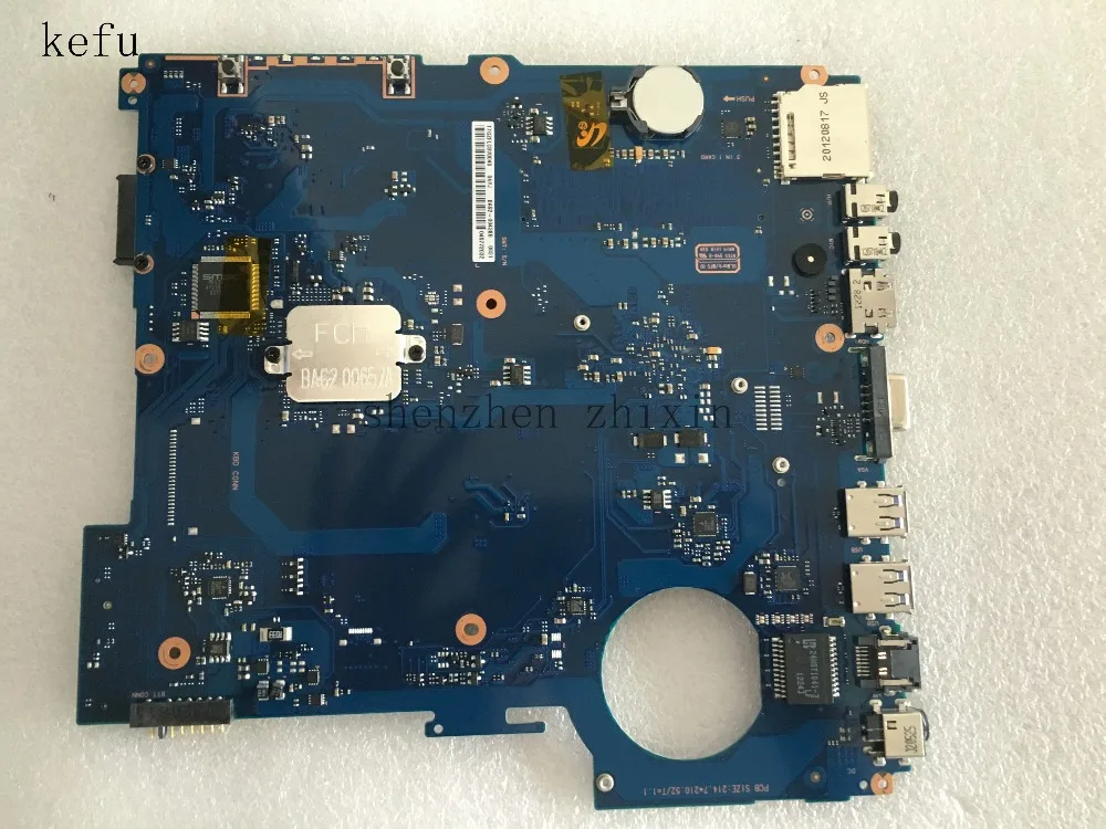 Материнская плата KEFU для ноутбука Samsung RV413 материнская DDR3 быстрая работа с