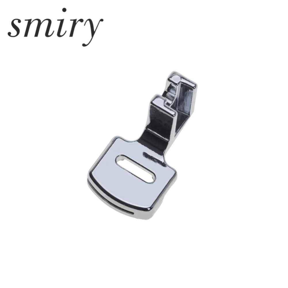 Smiry Новый 1 шт. нержавеющая сталь домашняя лапка для гофрирования швейная машина