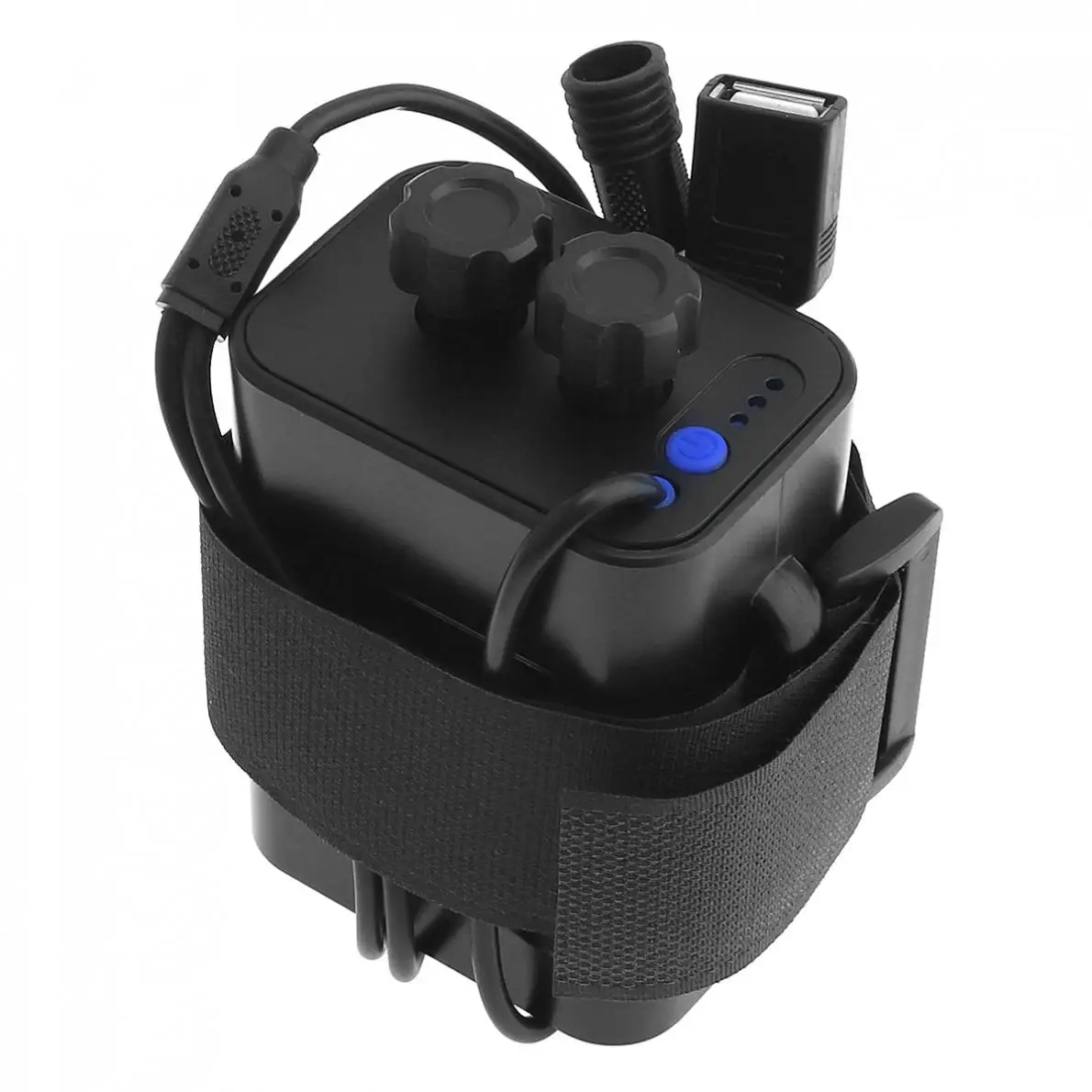 Портативный водонепроницаемый USB интерфейс чехол для батареи комплект 6x18650