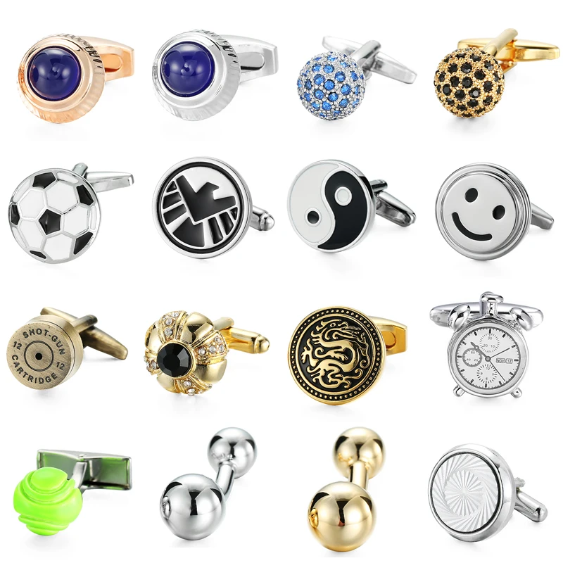 high end men's jewelry luxury design gold silver colors Stainless steel