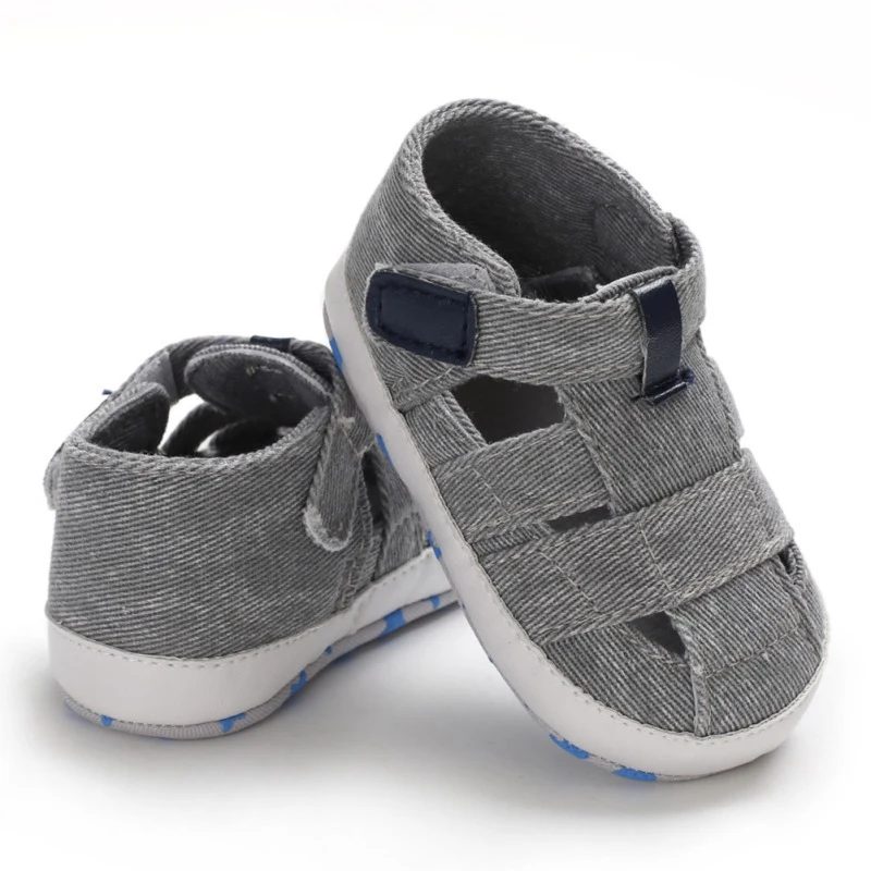 Newborn Baby Boys Sandals Soft Sole Crib Shoes Toddler Infant Summer Casual Sandals Suitable Baby Shoes For 0-18 Months