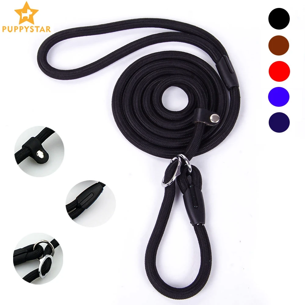 Pet Products Dog Collars Leash For Small Large Dogs Nylon Big Dog Collar Leashes Set Adjustable