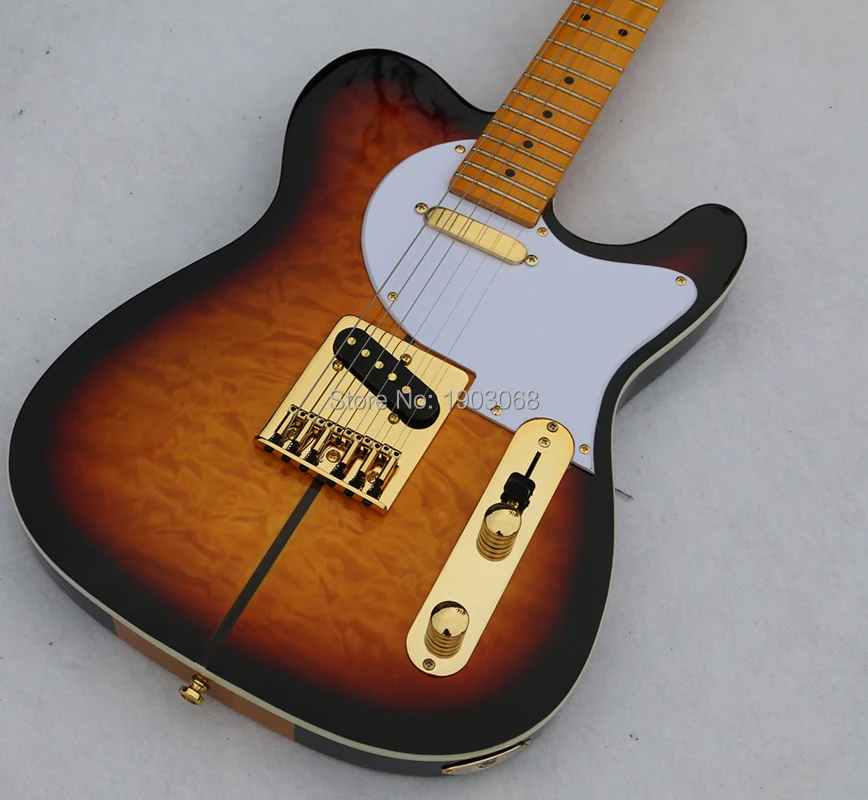 Новое поступление F Custom Shop TL Электрогитара Merle Haggard Подпись Tuff Dog гитара, EMS