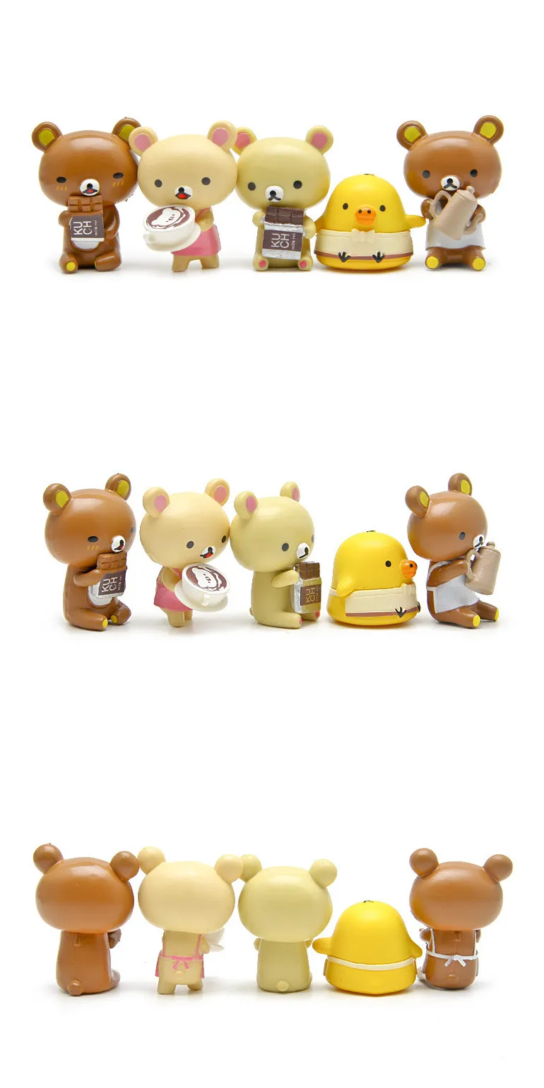 

Rilakkuma Cafe Full Face Figure Authentic San-X Japan