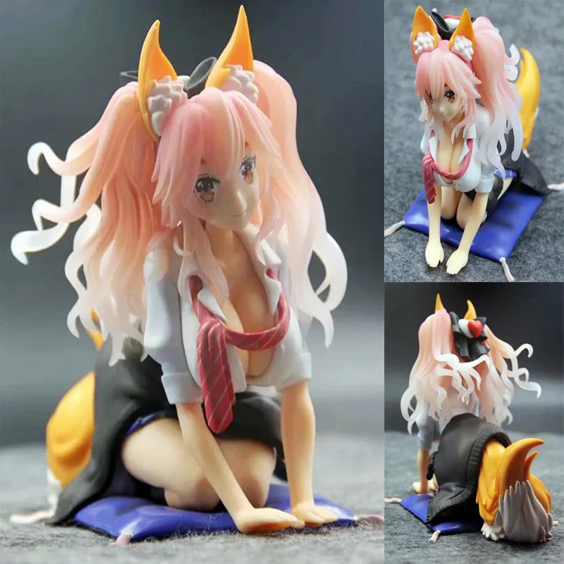 

Tamamo-no-mae figure kneeling Ver. Anime action model Fate/Grand Order toy model Action PVC dolls KA447
