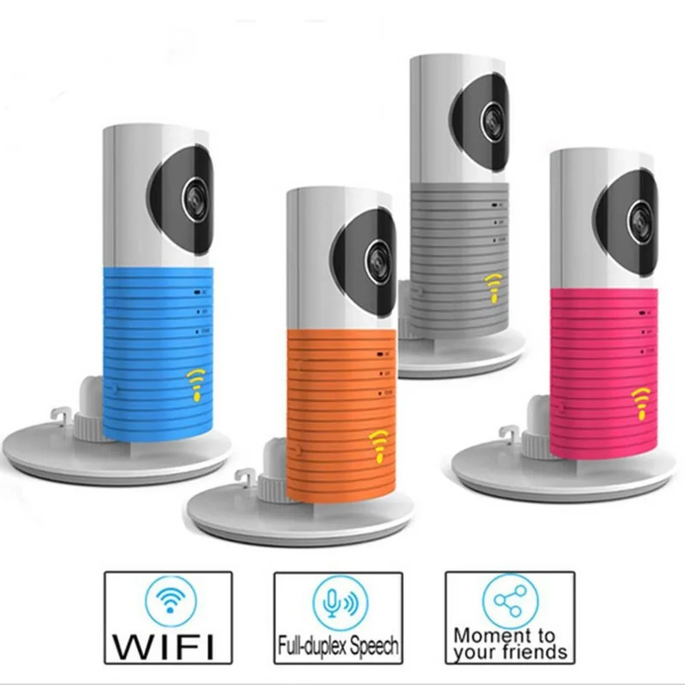 720P HD Clever Dog Wifi Home Security IP Camera Baby Monitor Intercom Smart Phone Audio Night Vision cam de seguridad 720P HD Clever Dog Wifi Home Security IP Camera Baby Monitor Intercom Smart Phone Audio Night Vision cam de seguridad