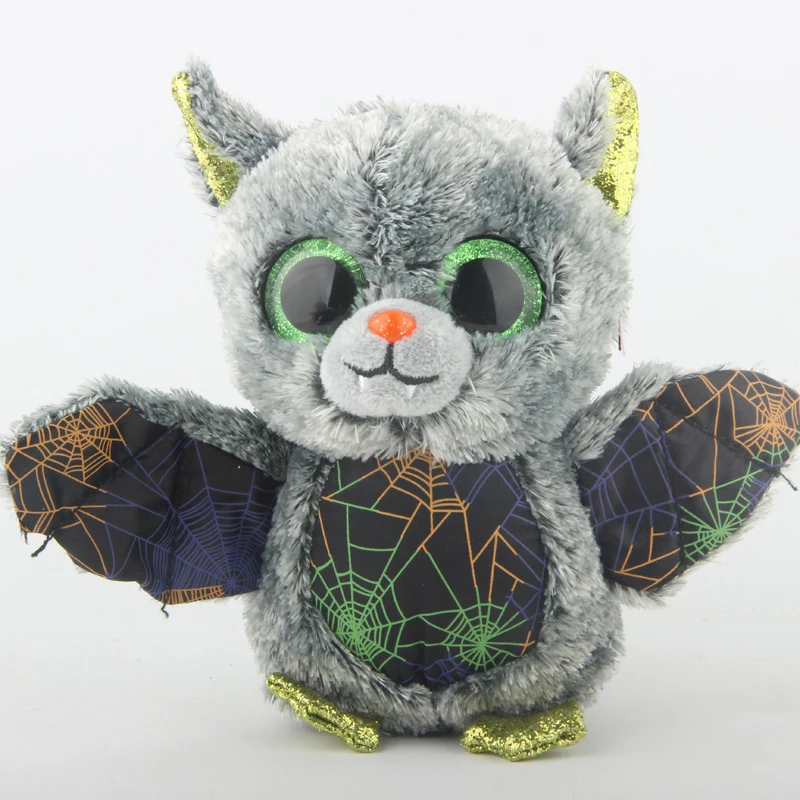 

Ty Beanie Boos Stuffed & Plush Animals Vlad The Gray Bat Halloween Toy Doll 15cm