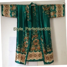 Лидер продаж, Дамское шелковое кимоно из вискозы, ручная работа, окрашенный кафтан, халат, платье, цветок NS05