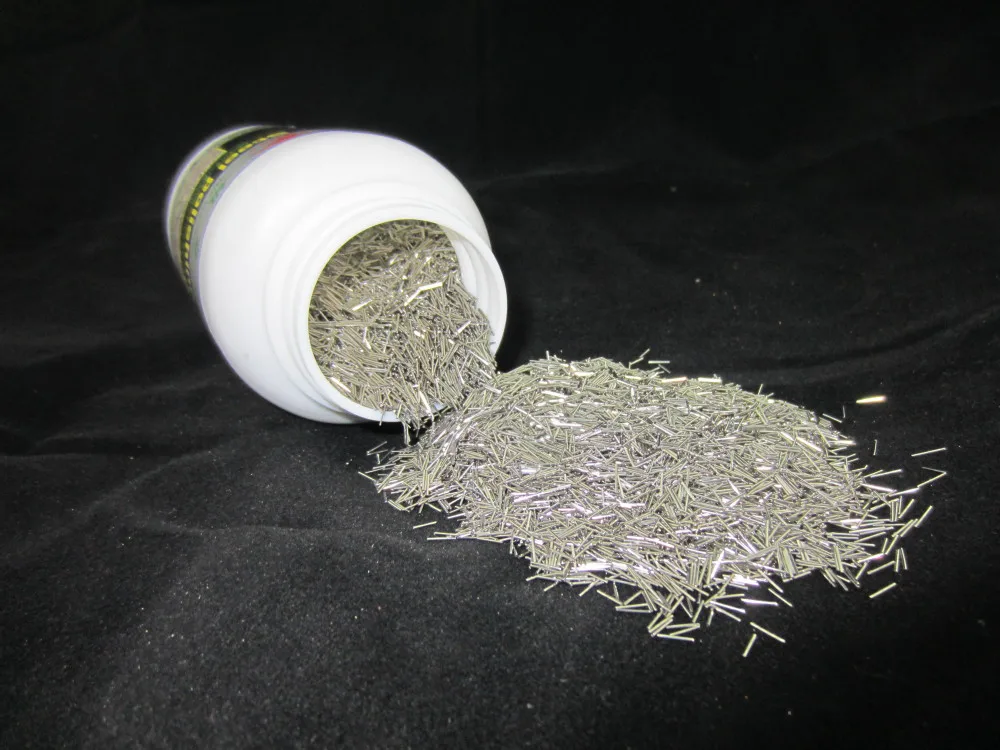 

Mini pins for magnetic tumbler 200g per size, dia 0.3mm Jewelry polishing needles,Stainless Steel Magnetic Pins