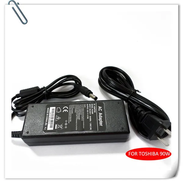 

AC Power Adapter Battery Charger 90W 19V 4.74A For Toshiba PA5035U-1ACA carregador de bateria portatil caderno cargador Notebook