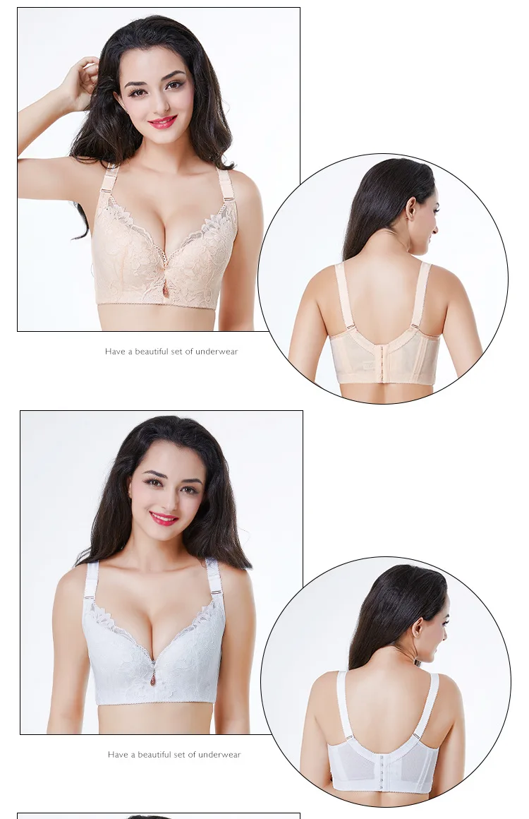 Push Up Bra для женщин; Большие размеры бюстгальтер сексуальный Кружево Bralette bh белье Нижнее Бельё для девочек большой Размеры 44 46 48 50 sostenes Mujer grande Бюстгалтер лифчик белье женское женское белье бюс