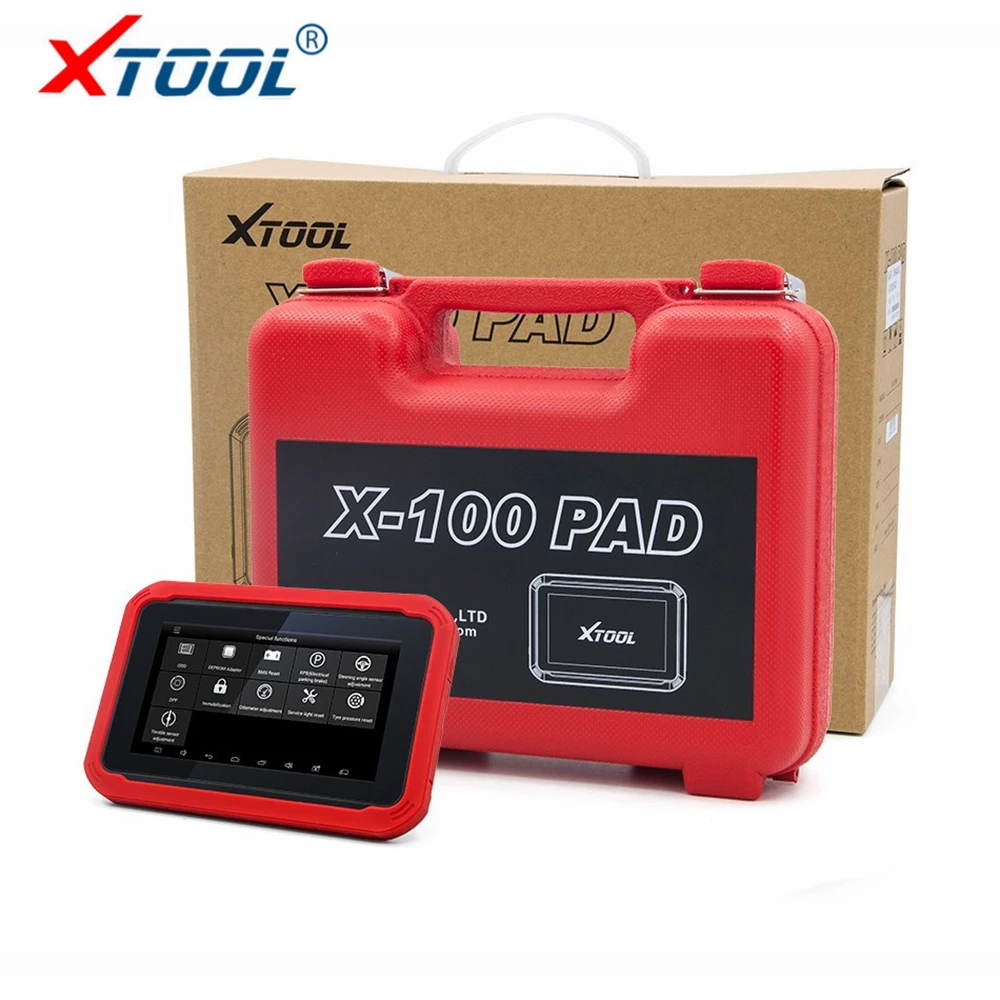 

2019 Diagnostic tool XTOOL X100 PAD Professional Auto Key Programmer X100 Pad with Special Function Odometer Adjustment Oil Rest