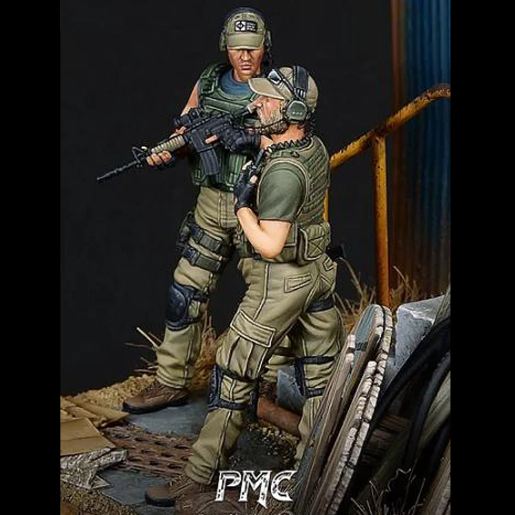 1/35 PMC, полимерная модель солдата GK, военная тема, современный, в разобранном виде и Неокрашенный комплект