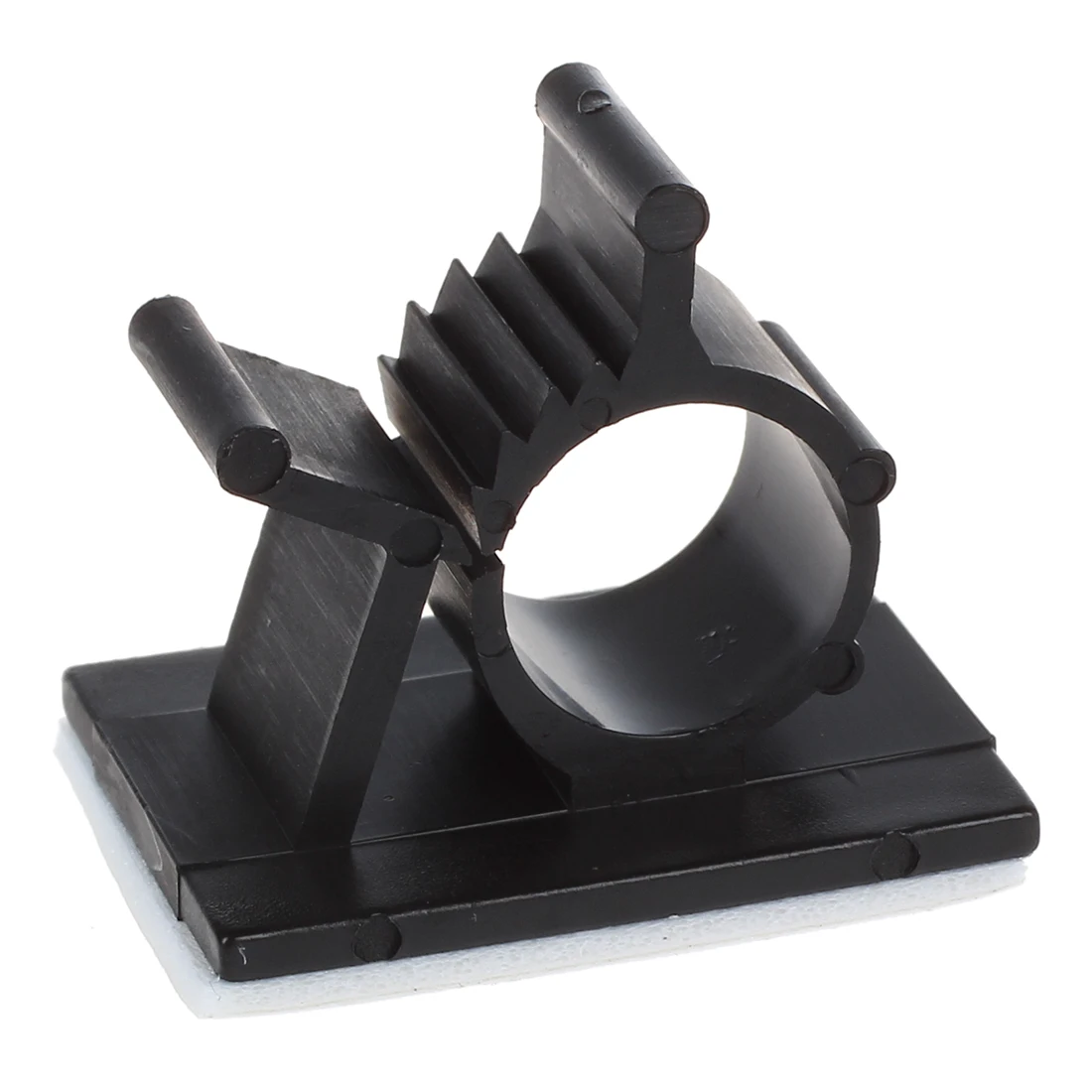 25 Pcs Black Adhesive Backed Nylon Wire Adjustable Cable Clips Clampsin Racing Grills from