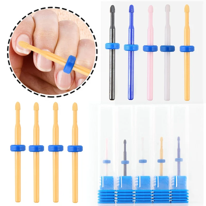 

Fine Ceramic Nail Drill Bit For Electric Manicure Drill Machine Cuticle Remover Accessories Manicure Nail Art Tool