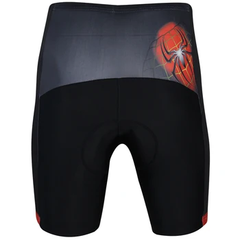 

Cool spiderman cycling shorts road MTB mountain bike clothing superhero short sleeve black leisure sports cycling trousers