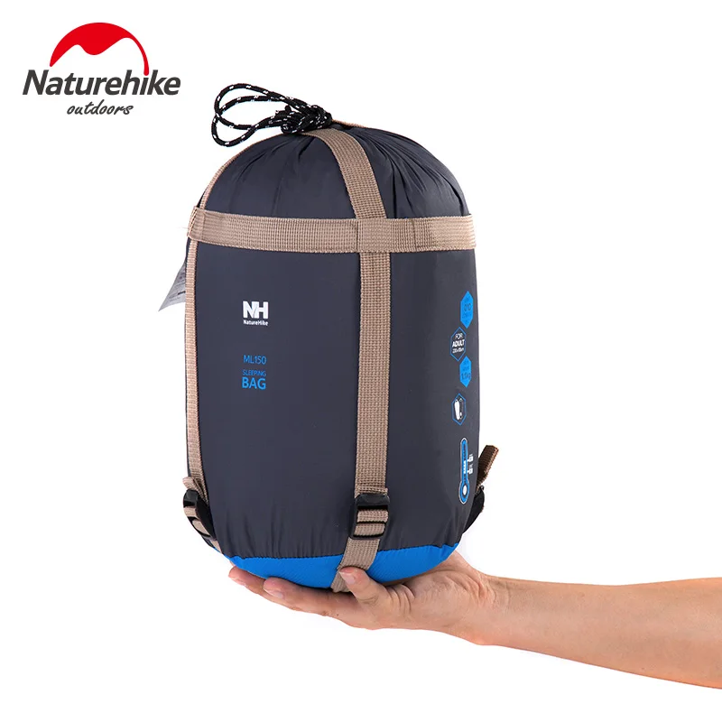 Сверхлегкий спальный мешок для мам NatureHike легкий компактный с компрессионным