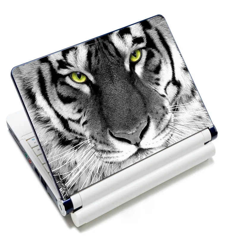 

Tiger Face Prints 12"13"14"15"15.4"15.6" Laptop Skin Decal Sticker Cover PVC Prints Notebook PC Reusable Protector Waterproof