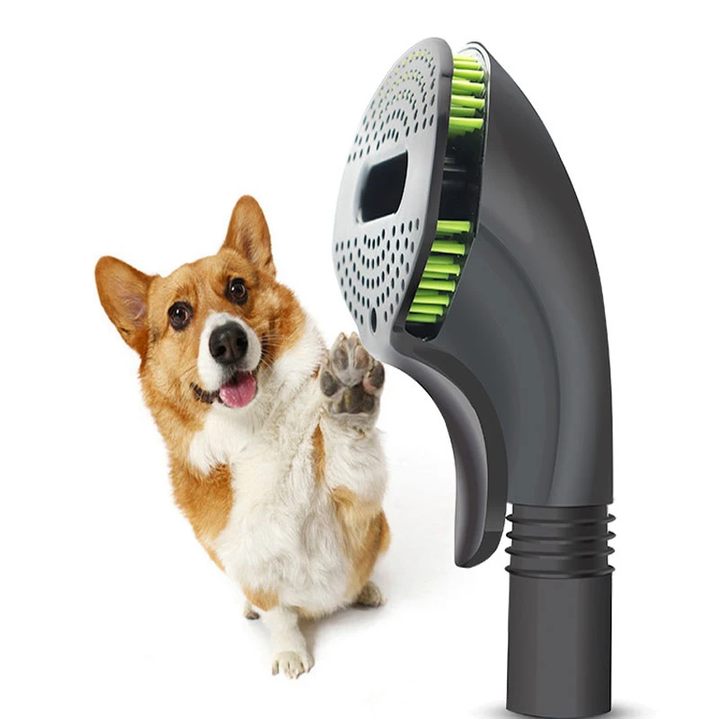 vacuum grooming brush for dogs