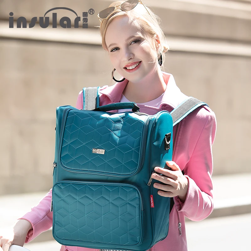 

Fashion Mummy Maternity Nappy Bag baby diaper bags Large Capacity Baby Bag Travel Backpack Designer Nursing Bag for Baby Care!