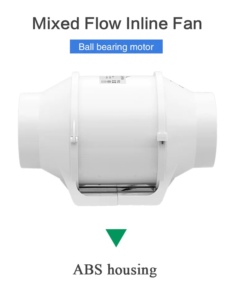 4 дюйма inline протока вентилятор ванная комната вентиляции воздуха Расти вентилятор трубы ventliator потолок extractor vent кухня 100 S 220 V