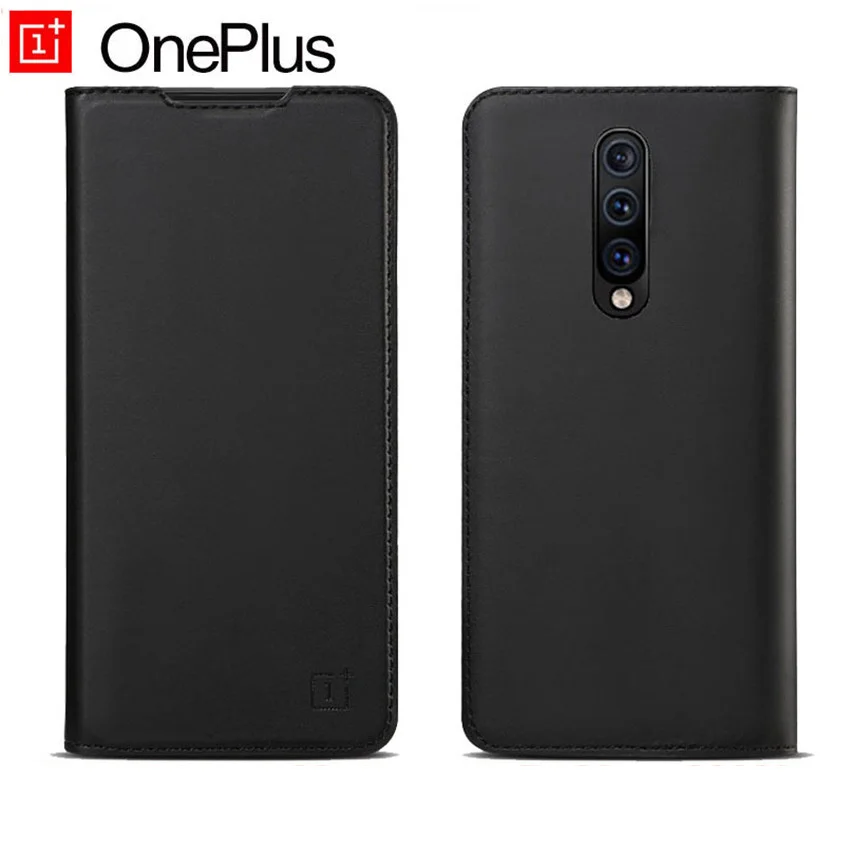 Официальный Дизайн, кожаный чехол для OnePlus 7 pro, откидная крышка, защитный чехол для Oneplus 7 Pro Oneplus7, аксессуары, чехол со слотом для карт