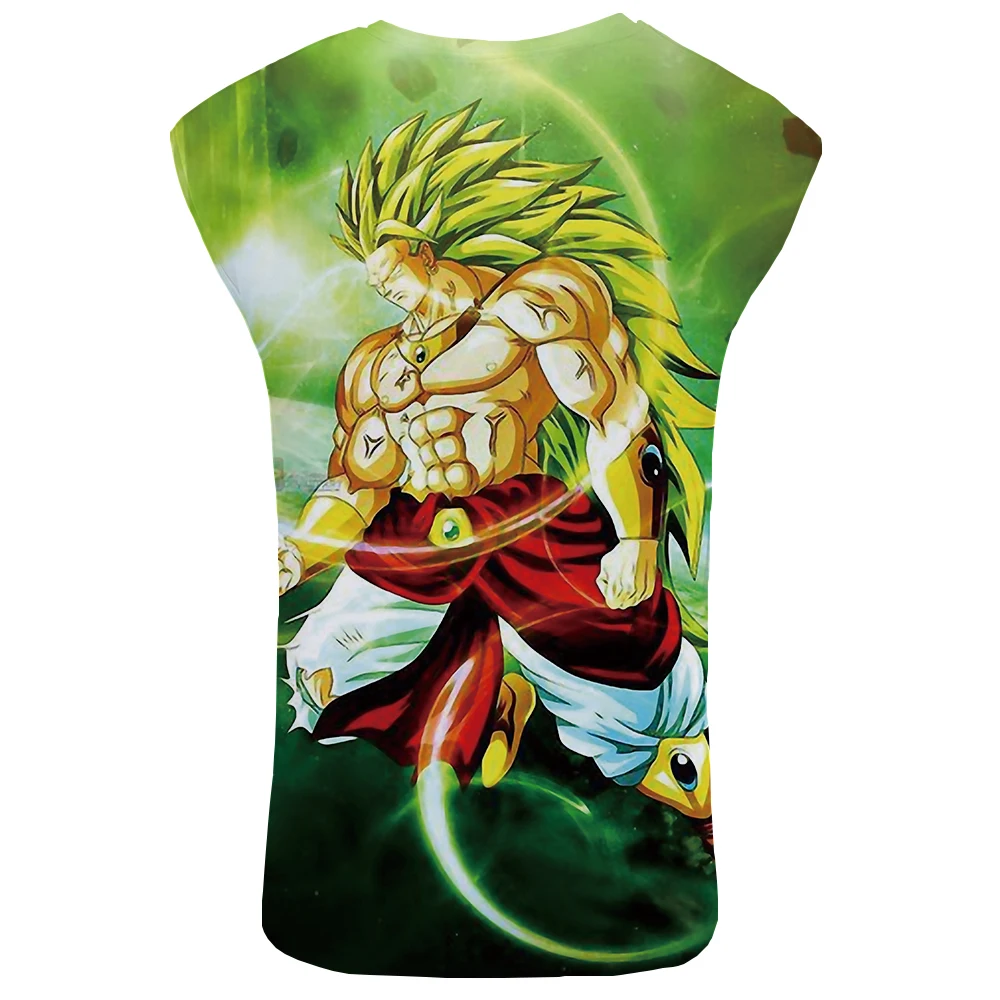KYKU Dragon Ball Z майка для мужчин Goku Ftness одежда дождевая вода мужская бодибилдинг