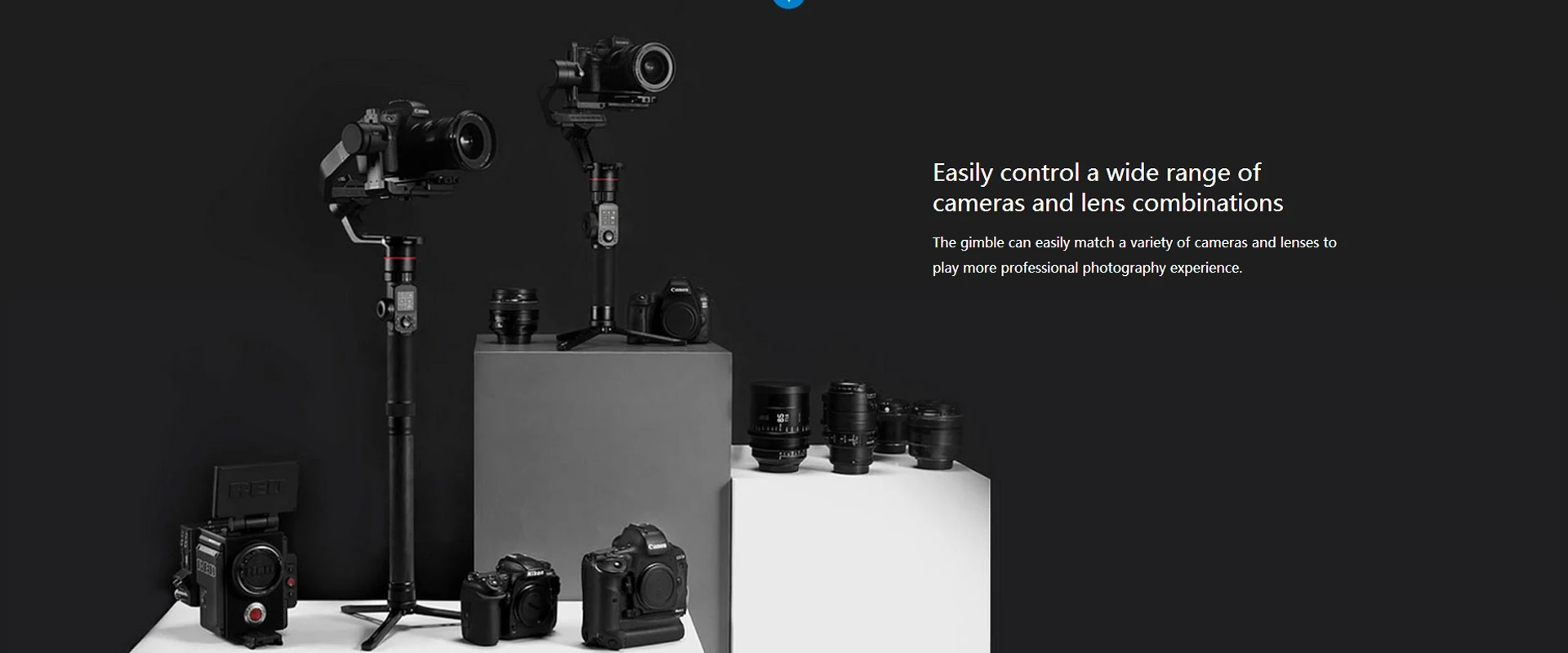 FeiyuTech AK2000 AK4000 3-осевой Камера стабилизатор Handhel Gimbal для sony цифровой зеркальной камеры Canon Nikon Fujifilm однажды Gimbal