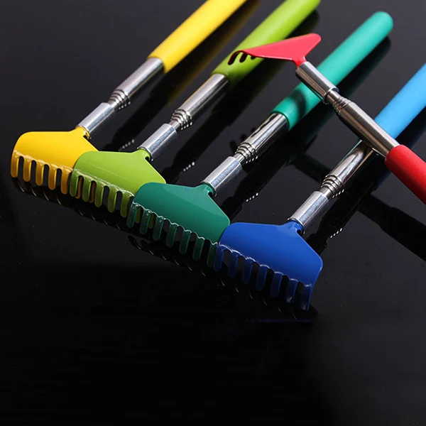 

Extendable Back Scratcher Stainless Steel Telescopic Anti Itch Flexible Claw Extender Backscratcher JS88