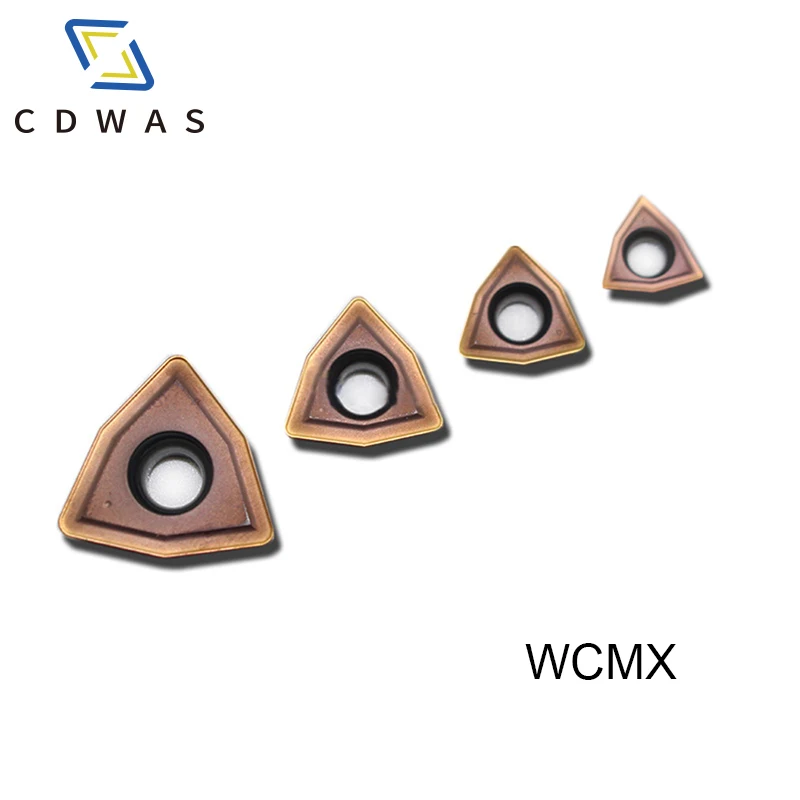 

U drill blad WCMX030208 WCMX040208 WCMX050308 WCMX06T308 WCMX080412 Carbide Insert CNC Lathe Cutter for WC Type U Drill Bit tool