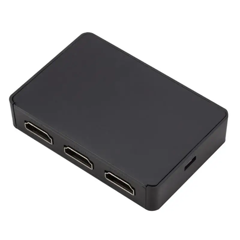 ALLOYSEED 3 в 1 HDMI сплиттер 3 порта концентратор коробка выход коммутатор 1080P HDMI 1,4 Вт пульт дистанционного управления для dvd-плеера/телеприставка Прямая поставка