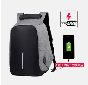 

RC DRONE Men Business Backpacks USB Charging Design School Backpack for Teenagers Laptop Backpack Anti-theft Bags for Trip