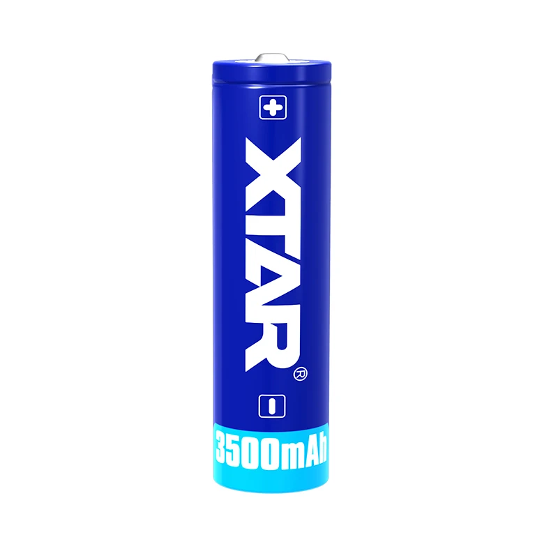 

1 Pcs Xtar Rechargeable 18650 3500mAh 3.7V protected battery designed for flashlights portable power supplies etc