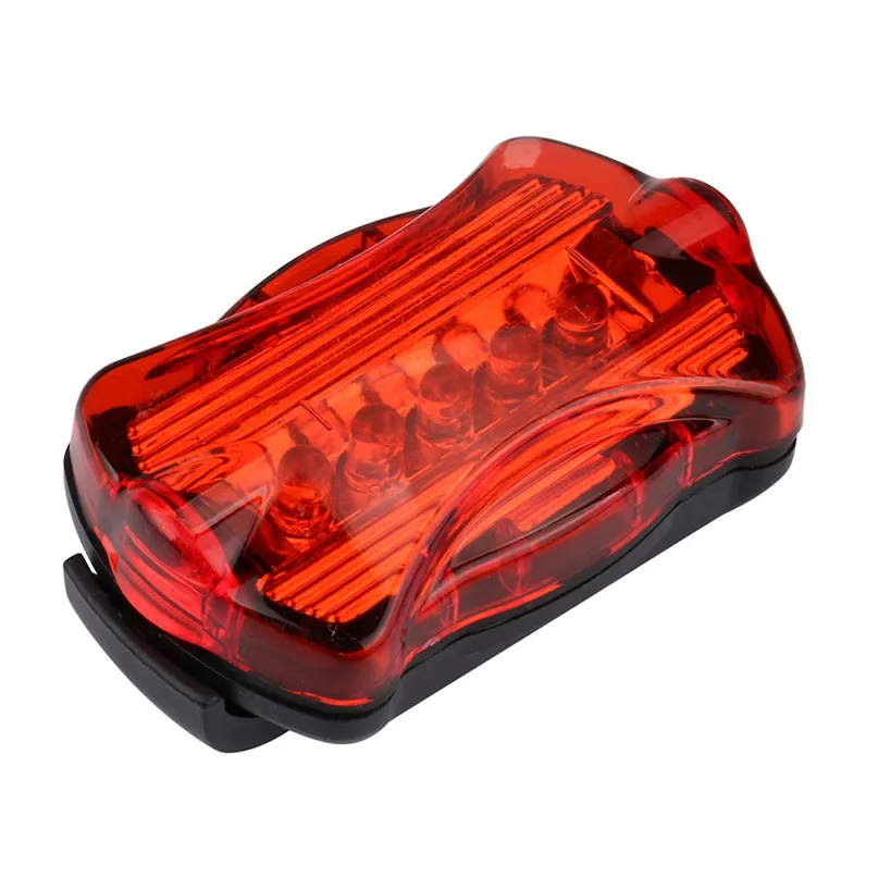 Cycling Night Super Bright Bike Front Head Light Rear Tail Light Bike Bicycle Safety Light clip mount set Drop Shipping #2M16 (7)