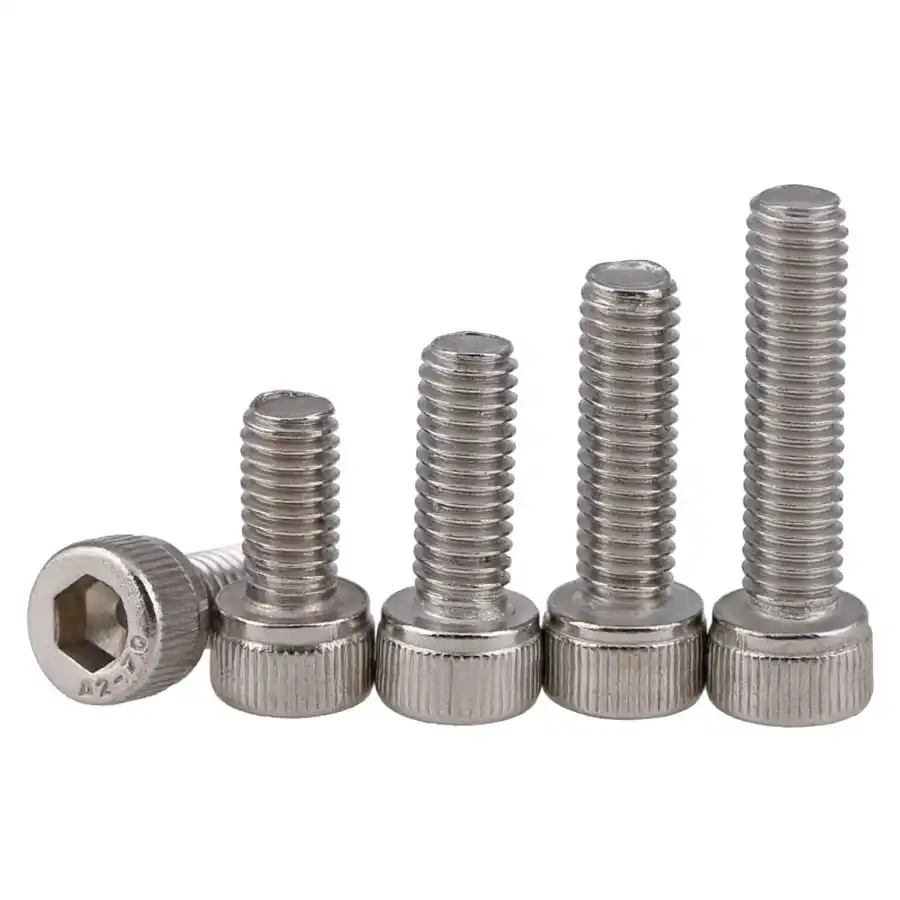 M12-1.75 Left Hand Thread Socket Cap Screws Hex Allen Bolts A2 304 Stainless