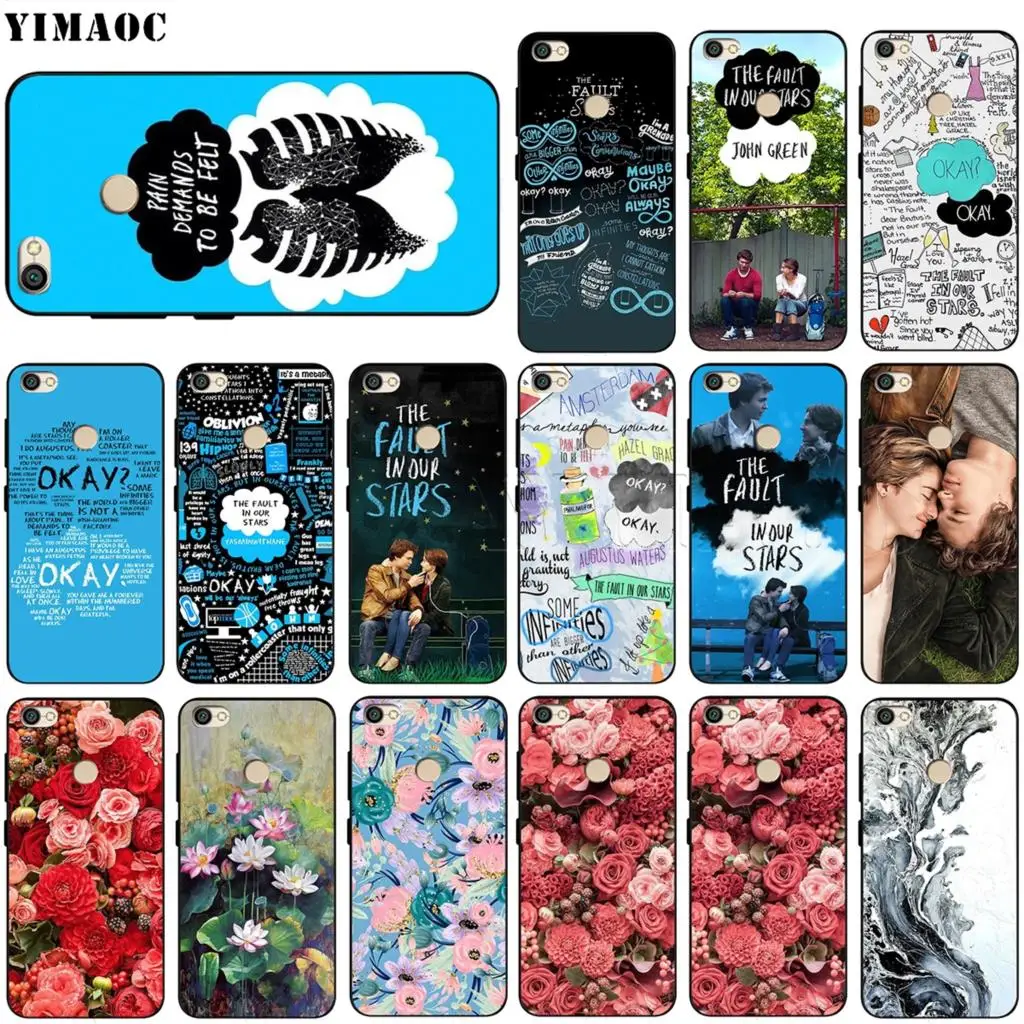 

YIMAOC The Fault in Our Stars TFIOS Case for Xiaomi Redmi Note MAX 3 6a 7 6 8 9 se 6 8 a1 a2 Lite for pocophone f1