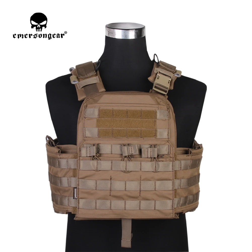 Protetor de Ombro Armadura para Avs Emersongear Tático Ombro Almofada Armadura Bolsa Cpc Colete Acessórios 2pcs Exército Engrenagem Militar 3 Esporte e Lazer