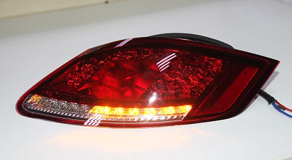 Для Porsche Cayman светодиодный фонарь заднего хода лампы Красный Цвет фонарь 2005 2006 2007 2008 2009 2010 2011 год парковка фары заднего хода