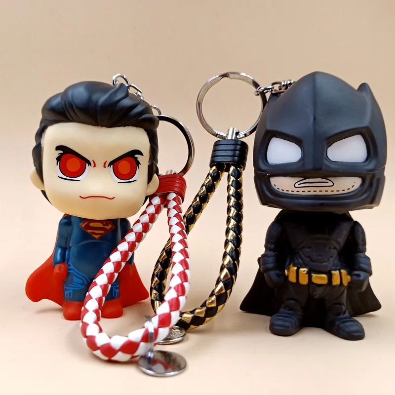 

New! The Avengers figure toy Batman model action figure Superman bag key-chain Super heroes Action toys gifts