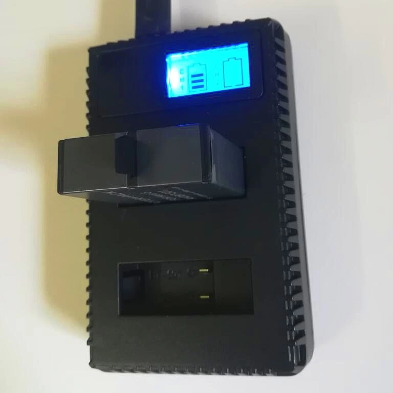 Clownfish USB lcd двойное зарядное устройство 501 301 зарядное устройство для Gopro hero 8 7 6 5 4 3 Аксессуары для камеры чехол для аккумулятора hero 3 5 7