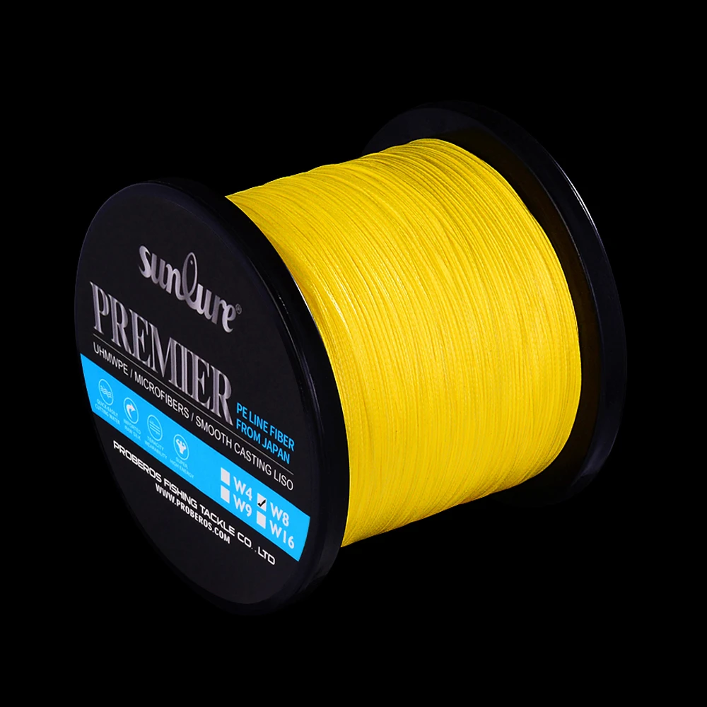 

300M&500M 8 Weaves PE Line Fishing Line Multicolor/Red/Green/Grey/Yellow/Blue 8 stands Braided Line 40LB-300LB Fish Line