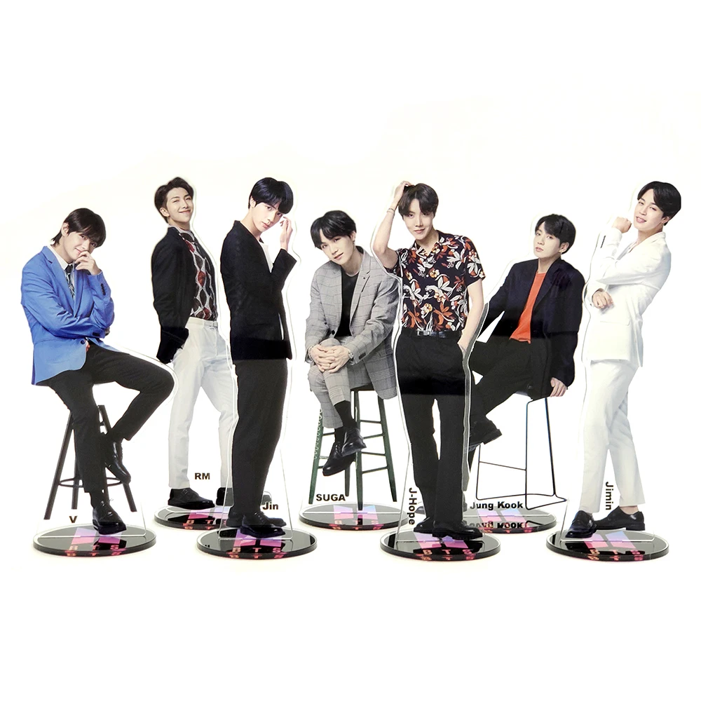 Bangtan Boys Groups Kpop Stars Group Acrylic Stand Figure Model